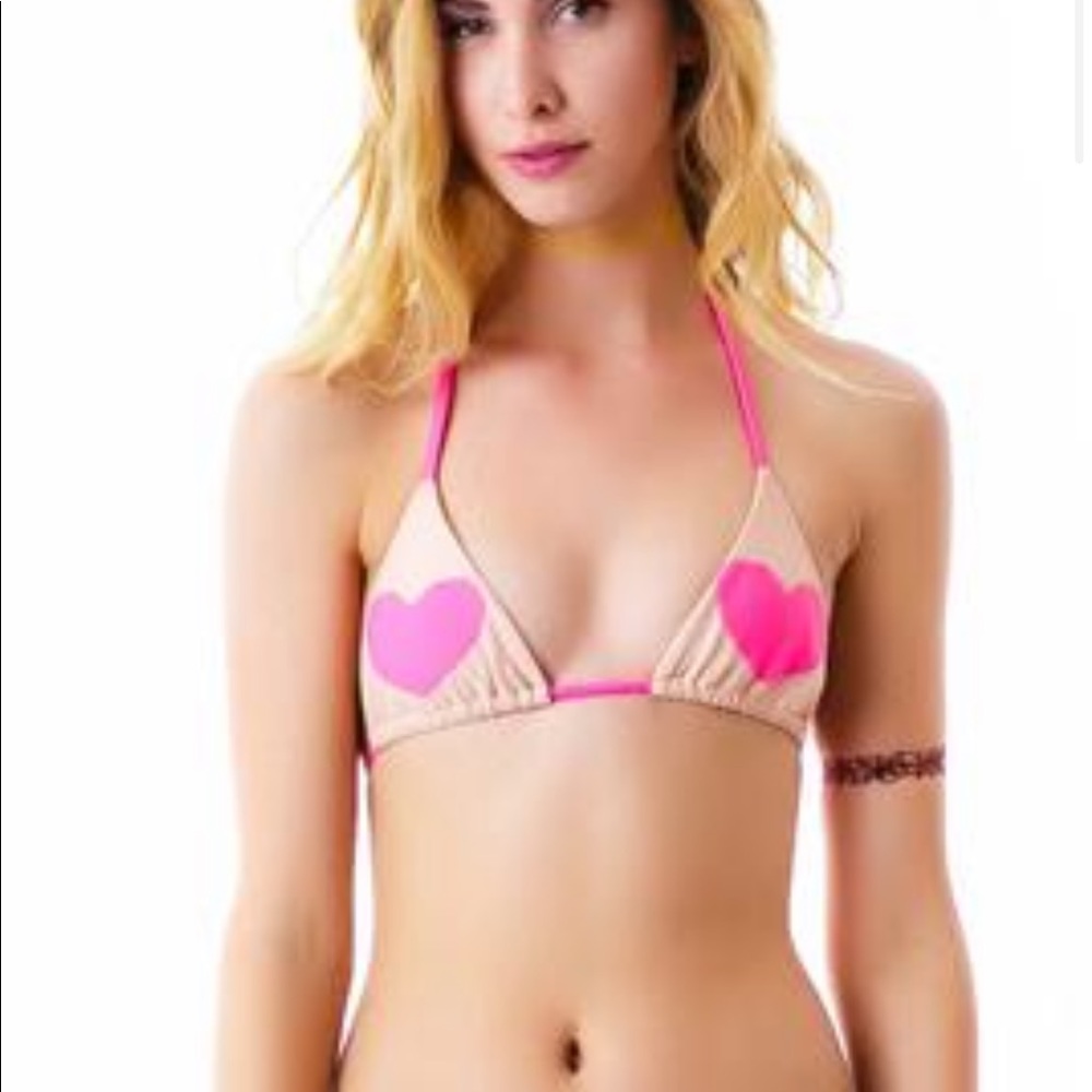 Lolli Swim Lover Triangle Hearts Bikini set